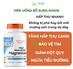 vien uong bo sung magie Doctors Best 4